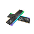 XPG Lancer Blade RGB DDR5 RAM 32GB (2x16GB) 6000MT/s CL34 Low-Profile Gaming Memory – Black | Intel XMP 3.0 & AMD Expo Ready