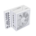Lian Li Edge Series-1300W Full Modular Power Supply-80 Plus Platinum-ATX 3.0, 3.1-PCIE 5.1-L-Shape Design for Dual Chamber Case-120mm FDB Fan-Supports up to 4X USB Devices-White (EG1300WE.US)