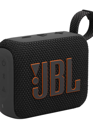 JBL Go 4 - Ultra-Portable, Waterproof and Dustproof Bluetooth Speaker, Big JBL Pro Sound with Punchy bass, 7-Hour Built-in Battery, Made in Part with Recycled Materials (Black)