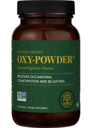 Global Healing Oxy Powder Colon Cleanse, Constipation Relief for Women & Men, Magnesium Oxide Colon Cleanser & Detox for Weight Loss, Gut Cleanse Detox for Women and Men