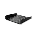 StarTech.com 2U Server Rack Shelf - Universal Vented Rack Mount Cantilever Tray for 19