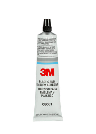 3M Plastic and Emblem Adhesive, 08061, 5 oz Tube