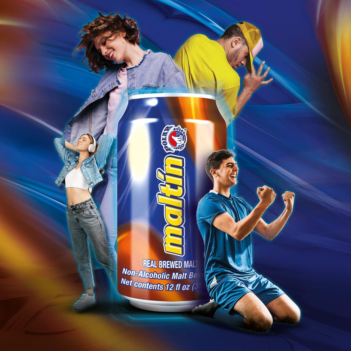 Maltin Polar Non-Alcoholic Malt Beverage – Natural Cane Sugar Drink (24-Pack)