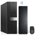 Dell OptiPlex 7040 SFF Desktop Computer PC Intel Quad Core i7-6700 3.20GHz AX200 Built-in WIFI 6 Bluetooth 32GB DDR4 New 1TB NVMe M.2 SSD 2TB HDD HDMI Wireless Keyboard & Mouse Windows11 Pro (Renewed)