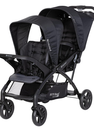 Baby Trend Sit N' Stand® Double 2.0 Stroller, Madrid Black