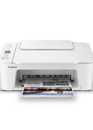 Canon PIXMA TS3720 Wireless All-in-One Printer for Basic Home Printing, White