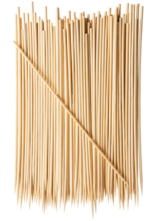 GUSTO [12 Inch - 100 Count] Bamboo Skewers for Shish Kabob, Grilling, Fruits, Appetizers, and Cocktails (Formerly Comfy Package)