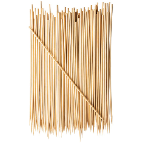 Comfy Package [12 Inch - 100 Count] Bamboo Skewers for Shish Kabob, Grilling, Fruits, Appetizers, and Cocktails