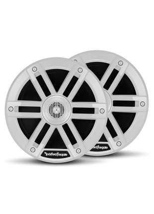 Rockford Fosgate M0-65 Marine Grade 6.5 inch Coaxial Full Range Speakers - White (Pair)