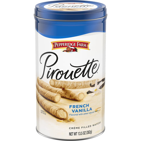 Pepperidge Farm Pirouette French Vanilla Flavored Filled Wafers, 13.5 Oz