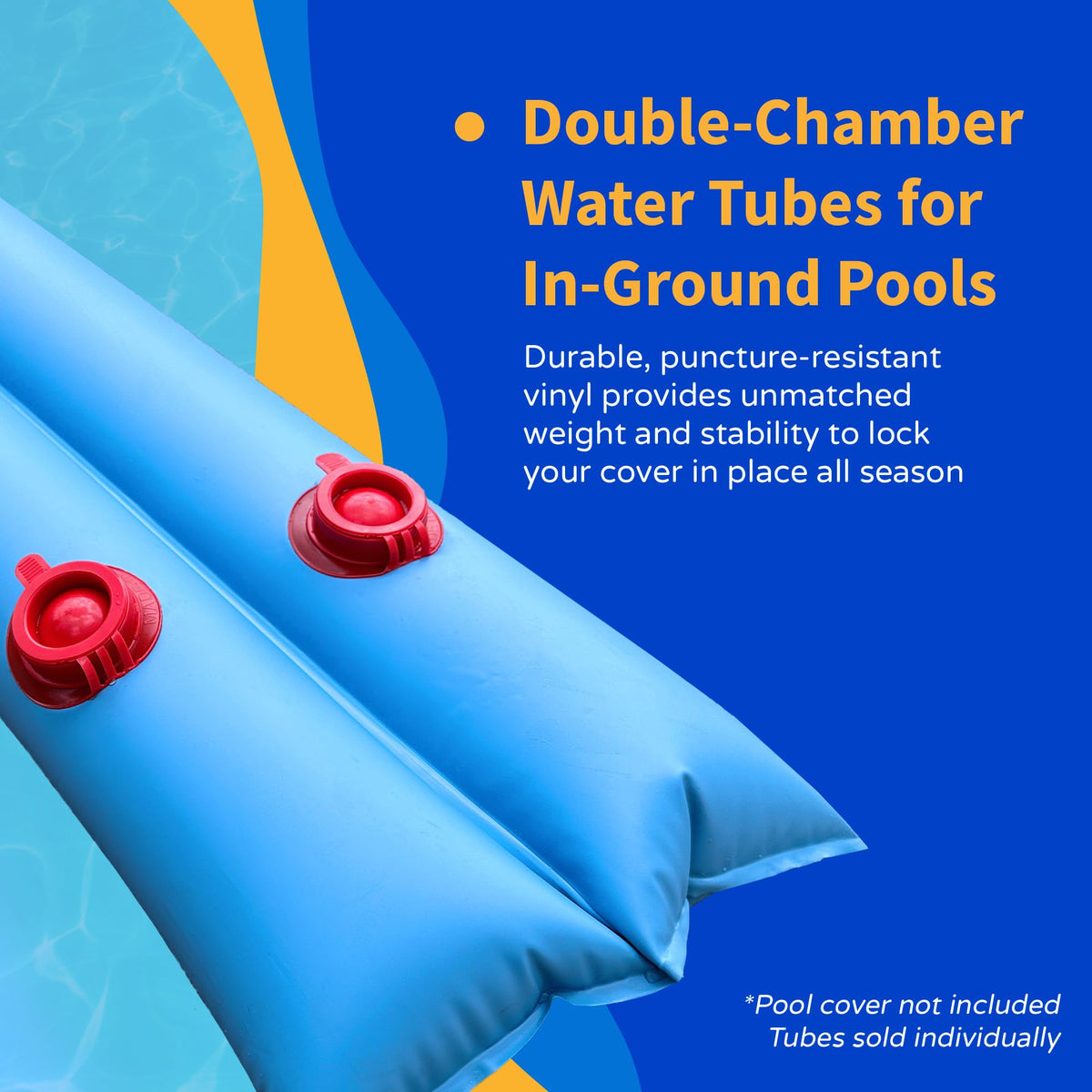 Blue Wave 8-ft Double Water Tube for Winter Pool Cover - 5 Pack