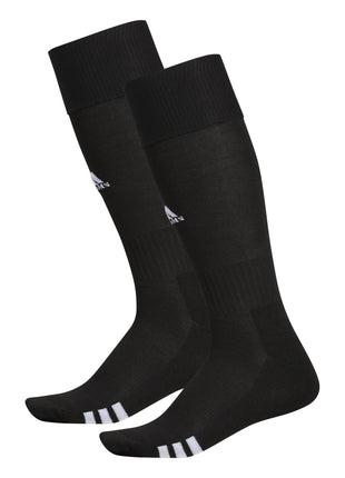 adidas Rivalry Soccer Men and Women, Workout Socks-Over The Calf, Black/White, M