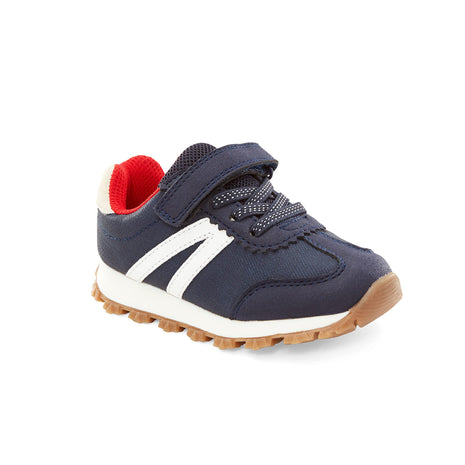 Simple Joys by Carter's Kids Bailey Athletic Sneaker Running Shoe, Navy, 8 US Unisex Toddler
