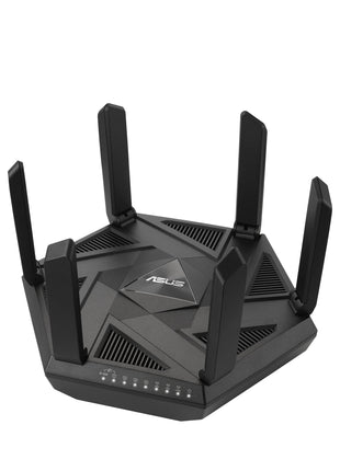ASUS RT-AXE7800 Tri-Band WiFi 6E (802.11ax) Router, 6GHz Band, ASUS Safe Browsing, Upgraded Network Security, Instant Guard, Built-in VPN Features, Parental Controls, 2.5G Port, AiMesh Support