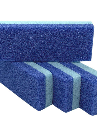 Maryton Foot Pumice Stone for Feet Hard Skin Callus Remover and Scrubber (Pack of 4) (Blue)