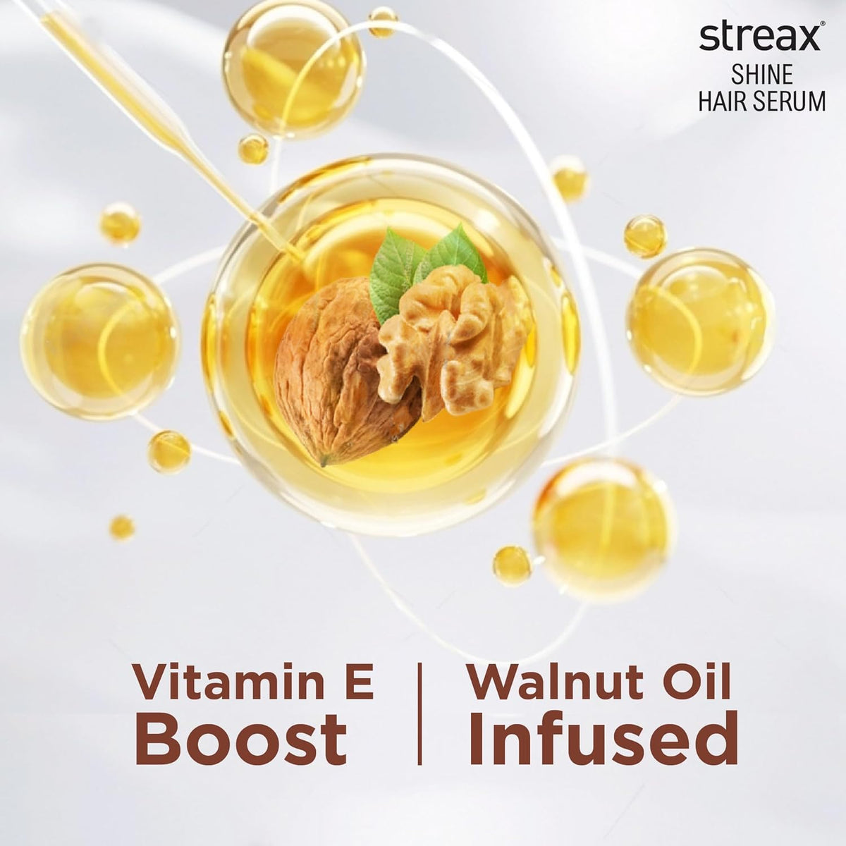 Streax Hair Serum - Walnut Oil 100ml Bottle