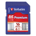 Verbatim 96808 Premium Sdhc Memory Card, Class 10, 16Gb