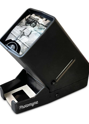 Photomyne 35mm Slide & Film Negative Viewer – 3X Magnification LED Light | Rediscover Every Slide in Vivid Detail