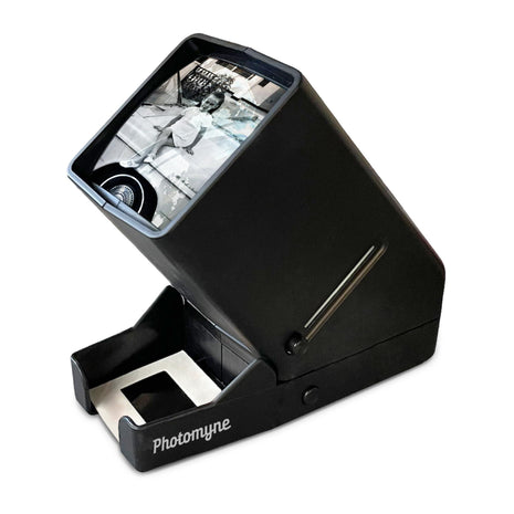 Photomyne 35mm Slide & Film Negative Viewer – 3X Magnification LED Light | Rediscover Every Slide in Vivid Detail