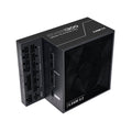 Lian Li Edge Series-1300W Full Modular Power Supply-80 Plus Platinum-ATX 3.0, 3.1-PCIE 5.1-L-Shape Design for Dual Chamber Case-120mm FDB Fan-Supports up to 4X USB Devices-Black (EG1300BE.US)