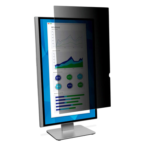 3M Privacy Filter for 25.0 inch Portrait Widescreen Monitor - PF250W9P),Black