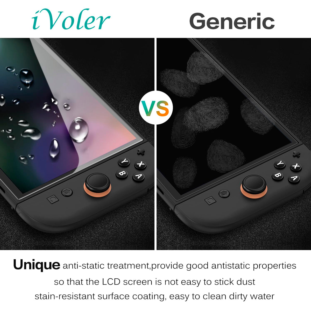 ivoler 4-Pack Tempered Glass Screen Protector Designed for Nintendo Switch 2 2025 with [Alignment Frame] Transparent HD Clear[Updated Version] Screen Protector for Switch 2 7.9''