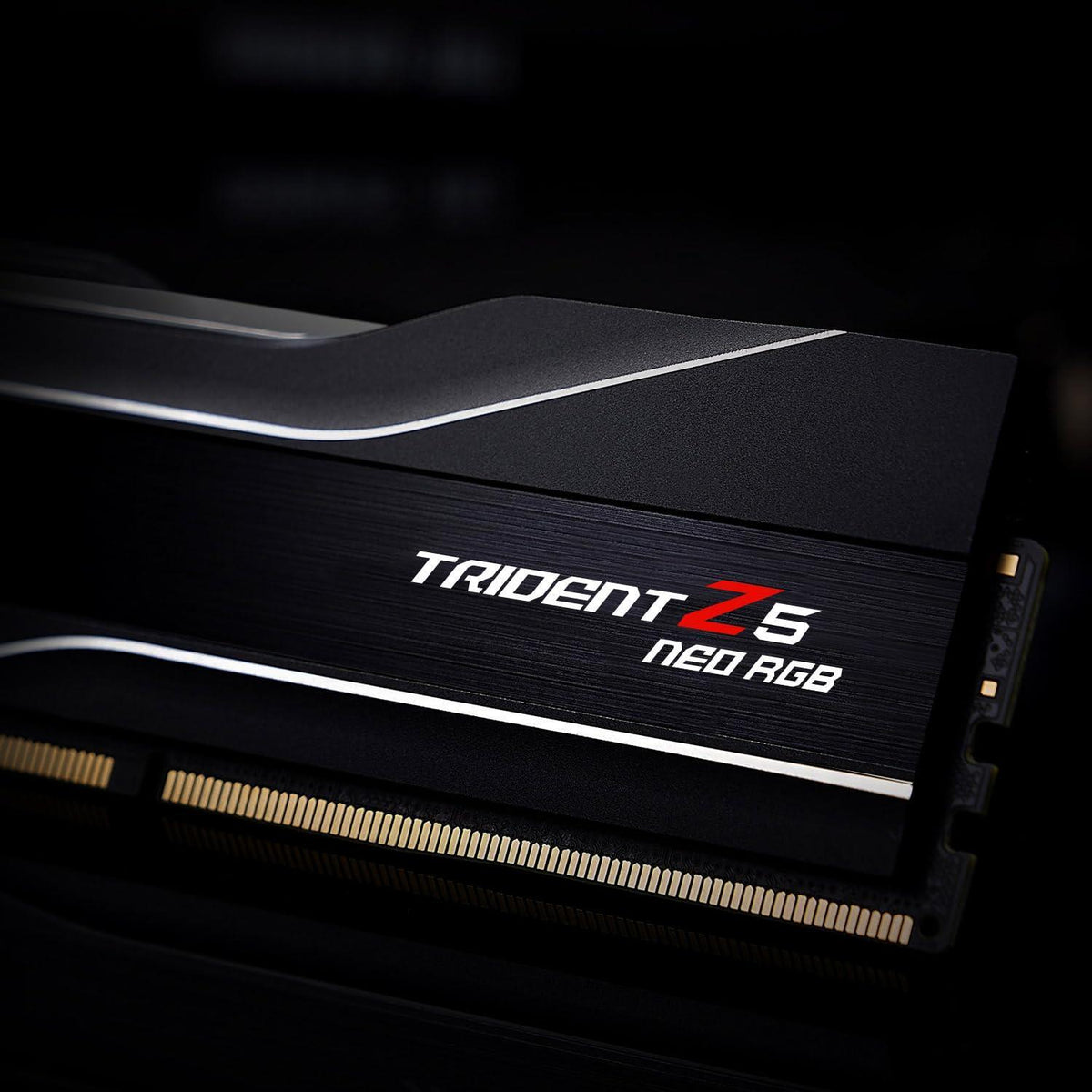 G.SKILL Trident Z5 Neo RGB Series (AMD Expo) DDR5 RAM 64GB (2X 32GB) 6000MT/s CL28-36-36-96 1.40V Desktop Computer Memory U-DIMM - Black (F5-6000J2836G32GX2-TZ5NR)