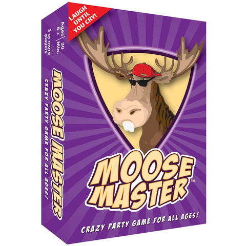 Moose Master - Laugh Until You Cry Fun - Your Cheeks Will Hurt from Smiling and Laughing so Hard - for Fun People Looking for A Hilarious Night in a Box