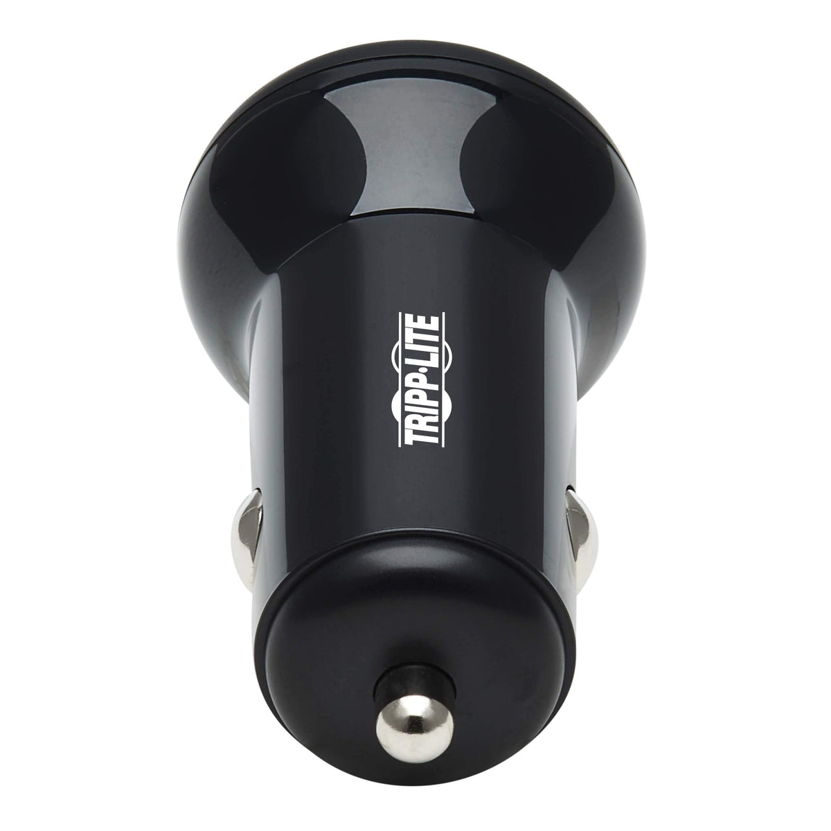 Tripp Lite USB Car Charger, 24W Dual Port USB Car Charger, USB-C 24W PD 3.0, USB-A 24W QC 3.0, Black (U280-C02-24W-1B)