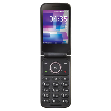 Tracfone, TCL FLIP 3, SIM Card Included Flip Phone (Locked to | 16GB, Stone Gray, 5MP Video Capable Camera, Locked [Sim Card Included - Separate Purchase Not Necessary]
