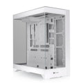 CTE E550 TG Snow Mid Tower ATX Case; 3 Tempered Glass Panels; Hidden-Connector Motherboard Support; Three-Way VGA Installations; Dual Chamber Design; CA-1Z8-00M6WN-00; 3 Year Warranty