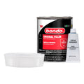 Bondo Body Filler, Original Formula for Fast, Easy Repair & Restoration of your Vehicle, 00261, Filler 14 oz and 0.5 oz Hardener, 1 Can, Salmon