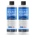 Essential Values Descaling Solution for Delonghi Keurig Breville Nespresso (4 Uses) - Coffee Machine Descaler Cleaner - Liquid To Descale Automatic Coffee Makers & Espresso Machines