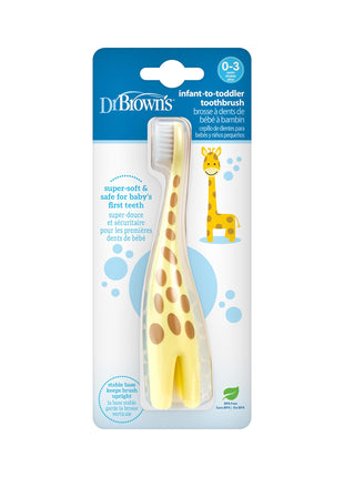 Dr. Brown's Infant-to-Toddler Toothbrush, Giraffe