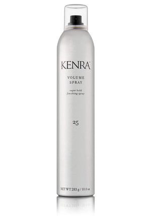 Kenra Professional Volume Spray 25 50% | Super Hold Finishing & Styling Hairspray | Flake-free & Fast-drying | Wind & Humidity Resistance | All Hair Types | 10 oz
