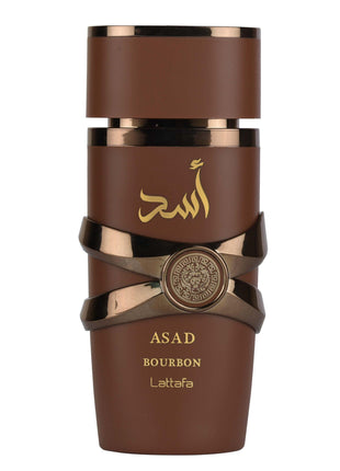 Lattafa Asad Bourbon for Unisex Eau de Parfum Spray, 3.4 Ounce / 100 ml