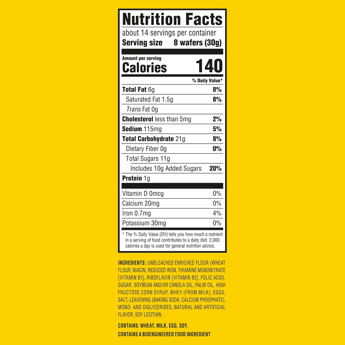 NILLA Wafers Cookies, Vanilla Wafers, Family Size, 15 oz