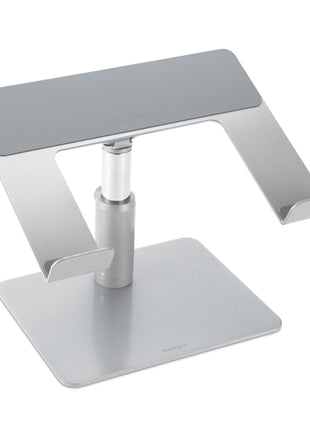 Kensington Universal Laptop Riser – Adjustable Steel & Aluminum Stand, 5.9–7.9" Height, 0–45° Tilt, Supports Laptops up to 16"/17.6 lb, Anti‐Slip Pads, Open Ventilation Design (K50424WW)