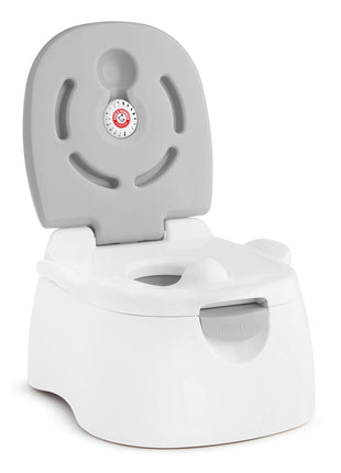 Munchkin® Arm & Hammer Multi-Stage 3-in-1 Potty Seat, (Potty Chair, Trainer Ring and Step Stool), Grey