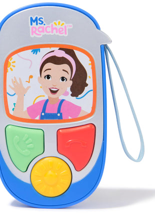 Ms. Rachel Talk with Me Phone, Pretend Play Learning Toy with Phrases | Electronic Learning Phone With Conversational Phrases, Encourages Verbal Skills, Toddler Toys For Girls And Boys Ages 1-3+