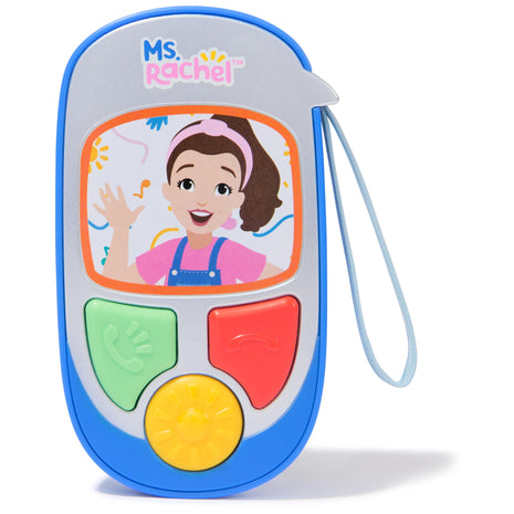 Ms. Rachel Talk with Me Phone, Pretend Play Learning Toy with Phrases | Electronic Learning Phone With Conversational Phrases, Encourages Verbal Skills, Toddler Toys For Girls And Boys Ages 1-3+
