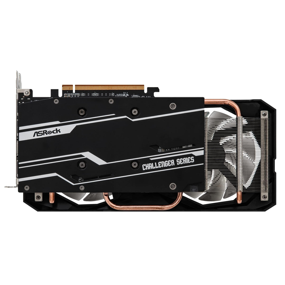 ASRock AMD Radeon RX 7600 Challenger 8GB OC GDDR6 DisplayPort HDMI 0dB Silent Cooling Graphics Card 128-bit 7680 x 4320 18 Gbps Graphics Card