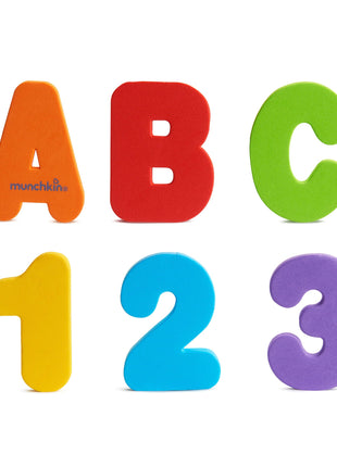 Munchkin® Learn™ Bath Letters and Numbers 36pc Toddler Bath Toy