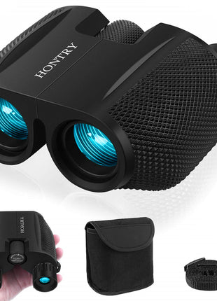 10x25 Compact Binoculars for Adults and Kids | Bird Watching, Travel, Cruise Ship, Sport Games, Theater, Concerts, Road Trip