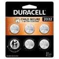 Duracell 2032 Lithium Battery, 6 Count (Pack of 1), Child Safety Features, Compatible with Key Fob, Tea Light Candles and Other Devices, CR2032 Battery