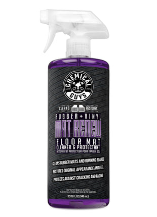 Chemical Guys Mat Renew Rubber + Vinyl Floor Mat Cleaner And Protectant, Safe for Cars, Trucks, SUVs, Motorcycles, RVs & More, Extra Large 32 fl oz