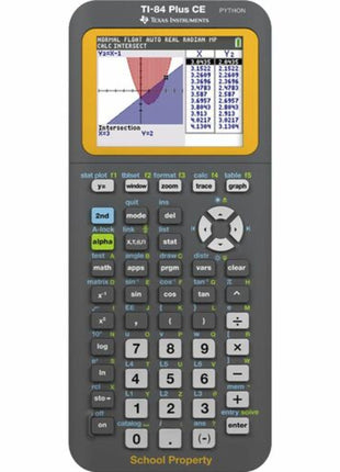 Texas Instruments TI-84 Plus CE with Python Graphing Calculator