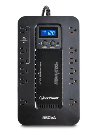 CyberPower EC850LCD Ecologic UPS Battery Backup and Surge Protector