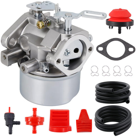 640052 Carburetor Compatible with Tecumseh 8hp 8.5hp 9hp 9.5hp 10hp 10.5hp HMSK80 HMSK85 HMSK90 HMSK100 HMSK105 HMSK110 LH318SA LH358SA Engines Replace 640054 640349 640058 640058A for Snow blowers