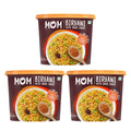 MOM - Meal of the Moment, Veg Biryani with Shahi Gravy, Ready to Eat Instant Food No Added Preservatives, 140 gm, Pack of 3